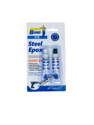 Steel epoxy 32ml Dark grey