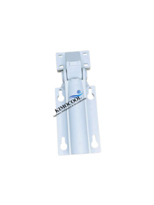 Chest freezer spring loaded hinge
