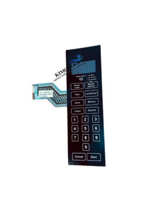 Touch pad defy microwave oven