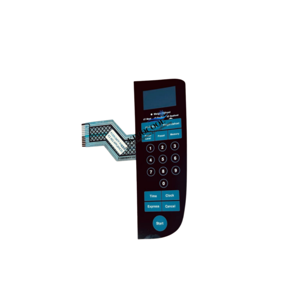 Touch pad defy microwave oven